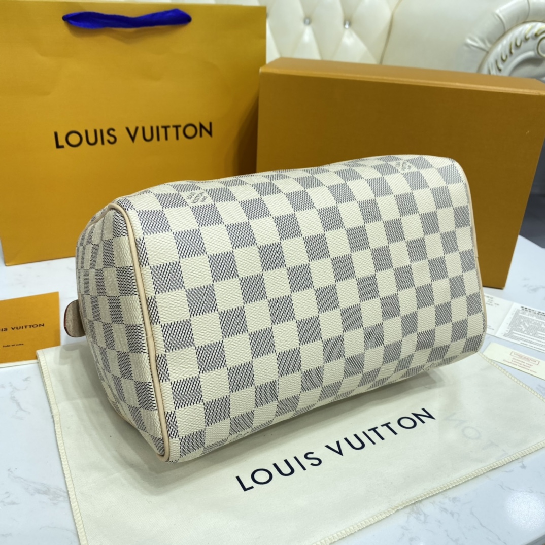 Louis Vuitton SPEEDY BANDOULIERE 25 Damier Ebene Handbag N41371 